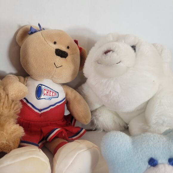 Lot of 24 Small Plush Bears - TY, Russ, Assorted Some Vintage Collectibles - Picture 15 of 16